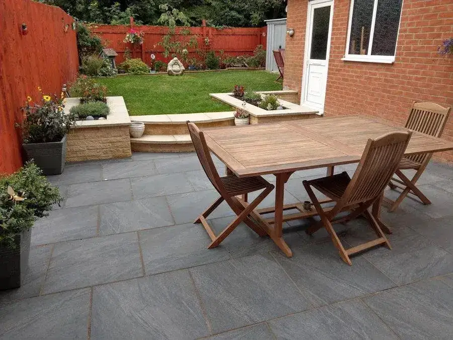 Anthracite Black Porcelain Paving Slabs 600x600x20 From £23.97/m2 - Image 3