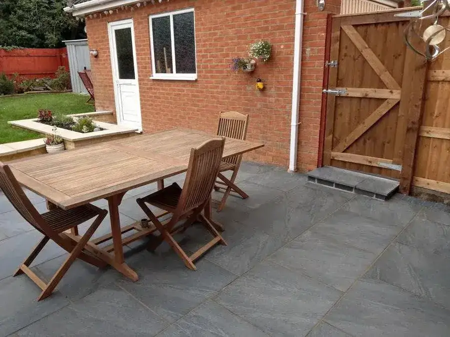 Anthracite Black Porcelain Paving Slabs 600x600x20 From £23.97/m2 - Image 4
