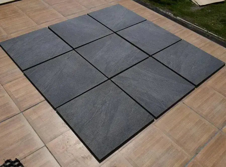 Anthracite Black Porcelain Paving Slabs 600x600x20 From £23.97/m2 - Image 5