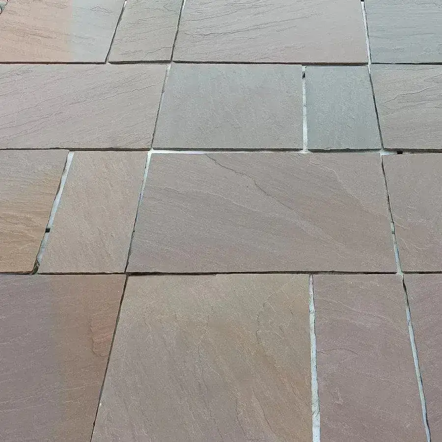 Autumn Blend Indian Sandstone Paving 560 Series 5 Sizes 22mm Cal. From £19.89/m2 - Image 3