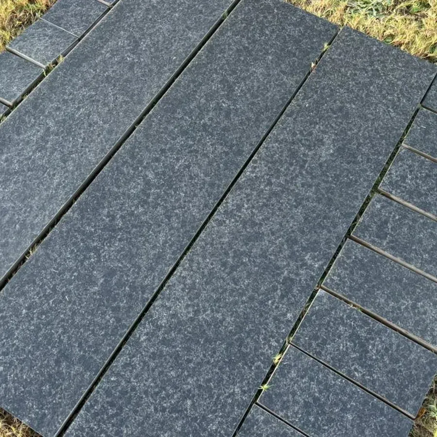 Black Basalt Porcelain Edging Planks 900x200x20 From £33.39/m2 - Image 3