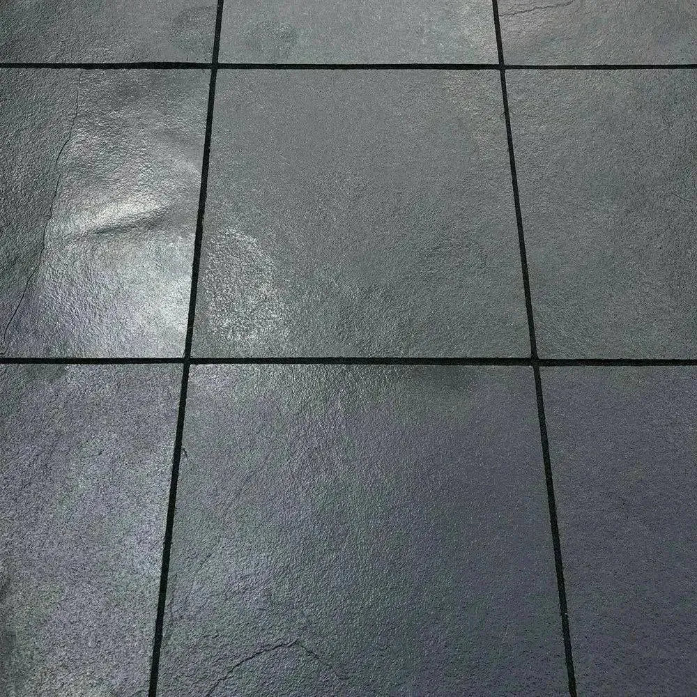 Black Limestone Paving Kadapha Slabs 600x600 22mm From £19.39/m2 - Image 3