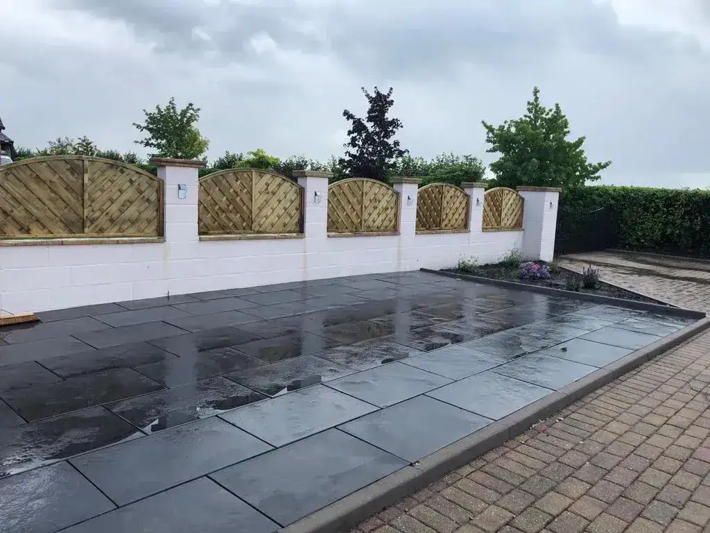 Black Limestone Paving Midnight Sawn 900x600 22mm From £22.60/m2 - Image 4