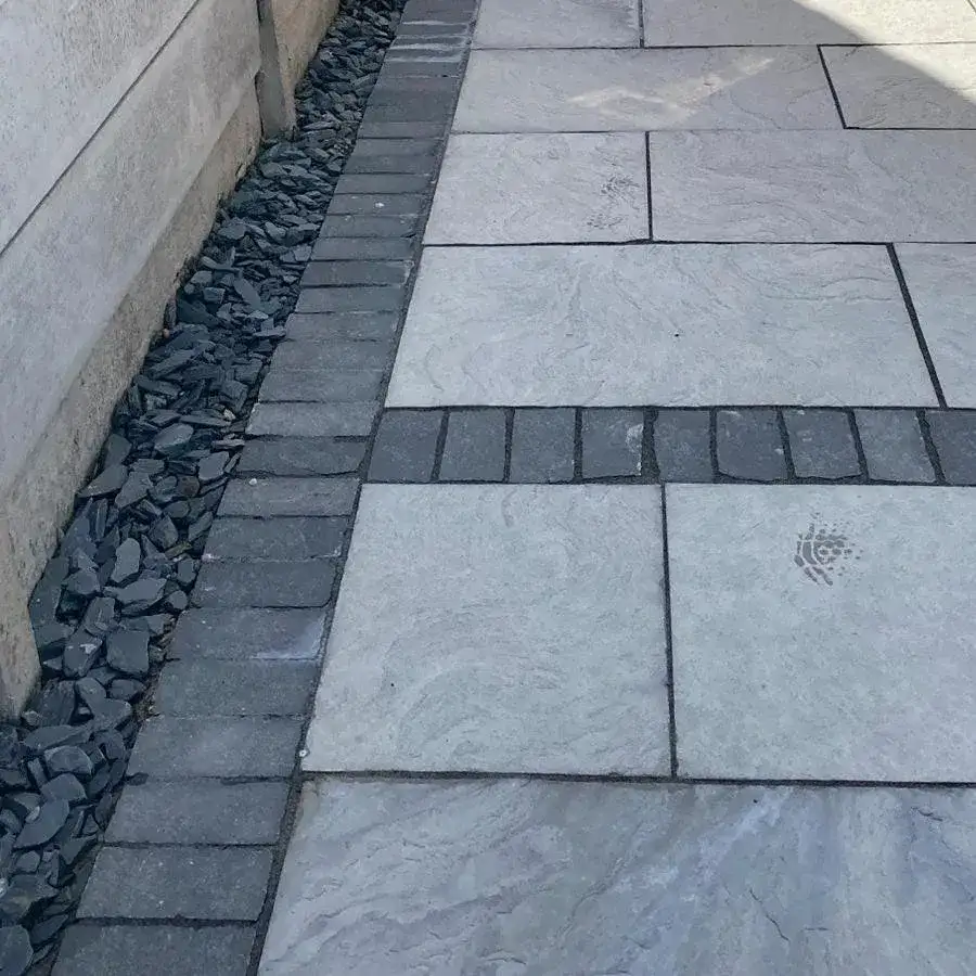 Black Limestone Cobble Setts 200x100x50 From £42.59/m2 - Image 5