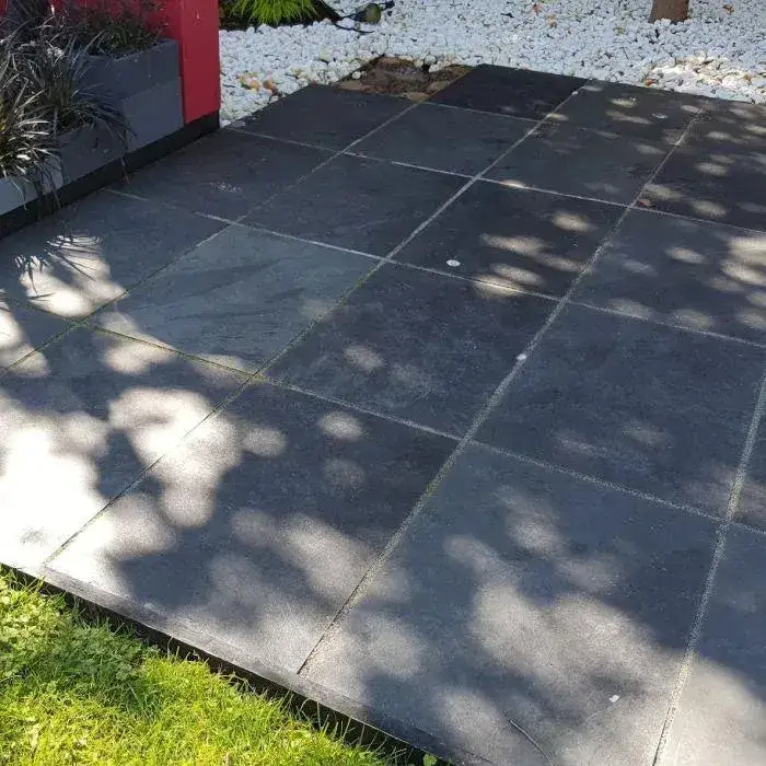 Black Slate Paving Slabs, Brazilian Slate 800x400x20mm From £34.53/m2 - Image 3