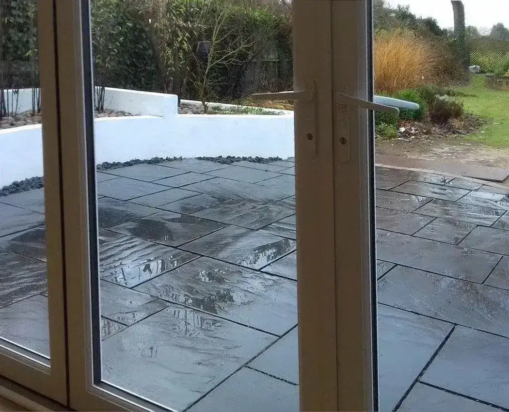 Black Slate Paving China Slate Midnight Slabs Patio Packs From £29.99/m2 - Image 4