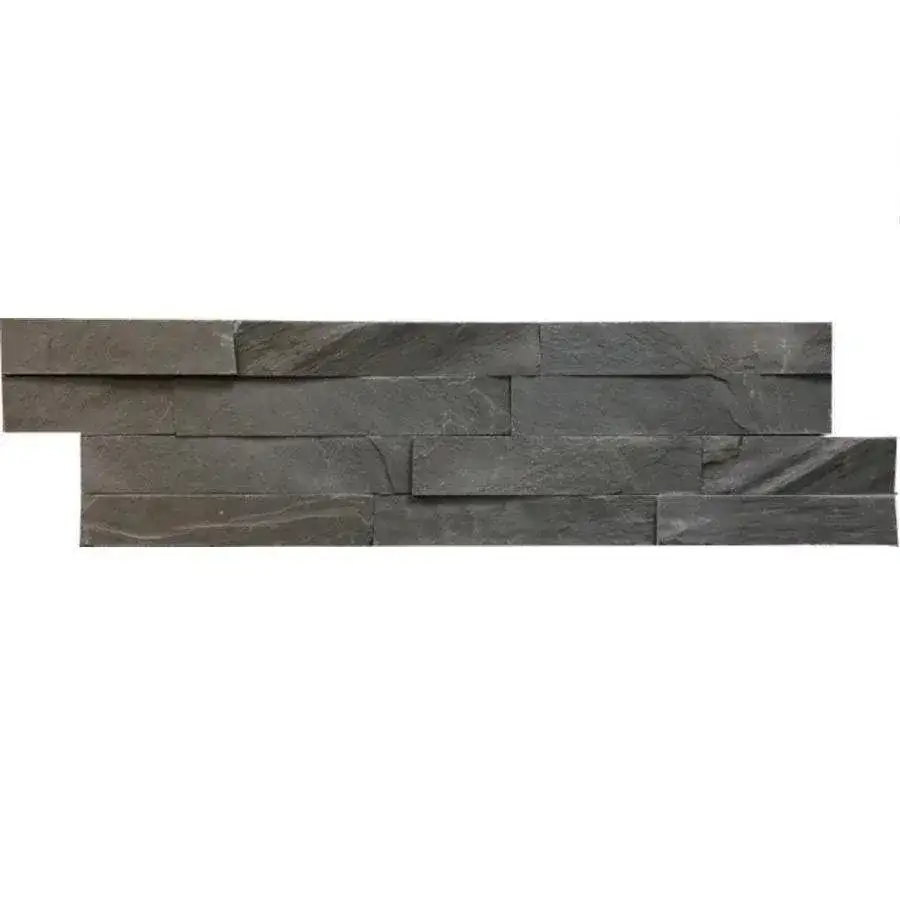 Black Slate Split Face Tiles 550x150 From £28.89/m2 - Image 4