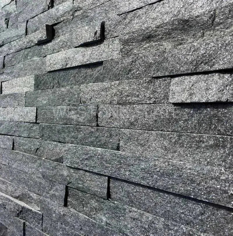 Black Sparkle Quartz Split Face Tiles 360x100 From £30.99/m2 - Image 3