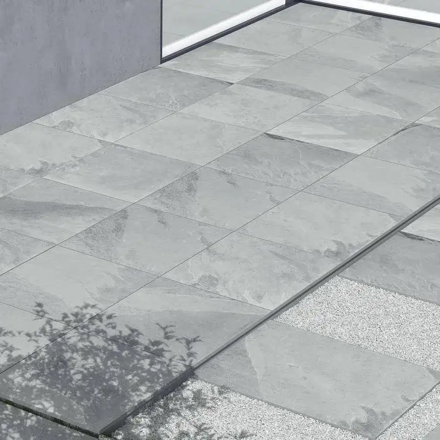 Brazilian Grey Slate Porcelain Paving 900x600x20 From £20.09/m2 - Image 4
