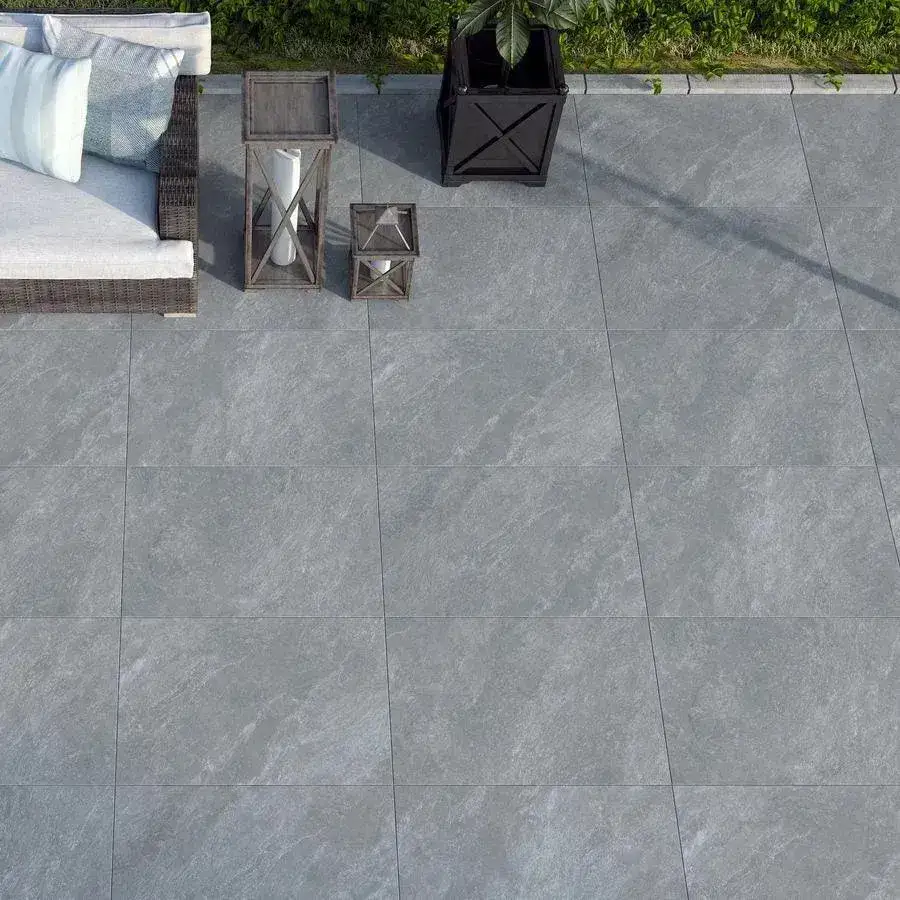 Brownhill Dark Grey Porcelain Paving Slabs 900x600 From £21.99/m2