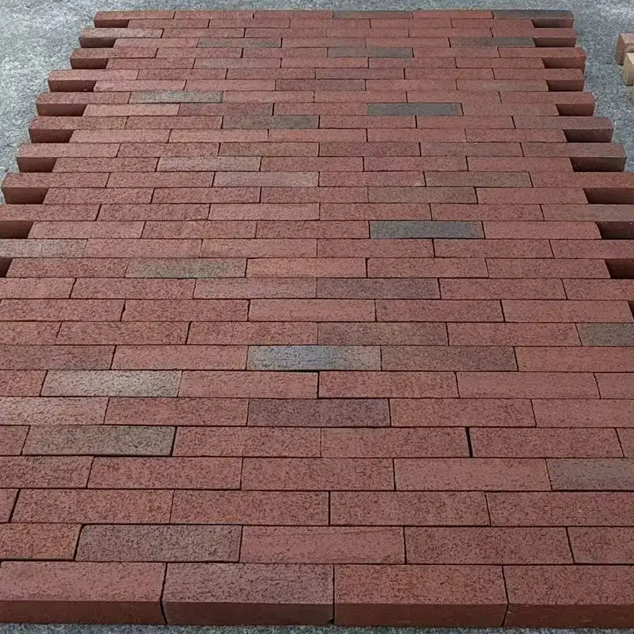 Clay Pavers Burnt Red Brick 200x48x58 From £69.99/m2 - Image 4
