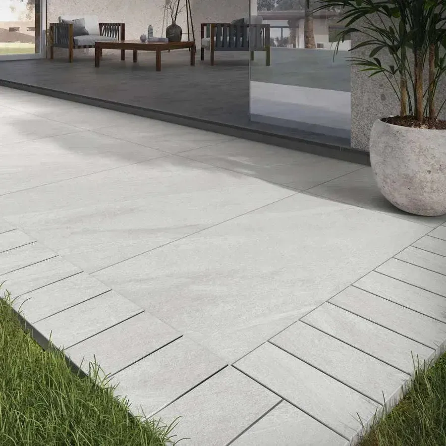 County Light Grey Porcelain Edging Setts 200x100x20 From £30.39/m2 - Image 3