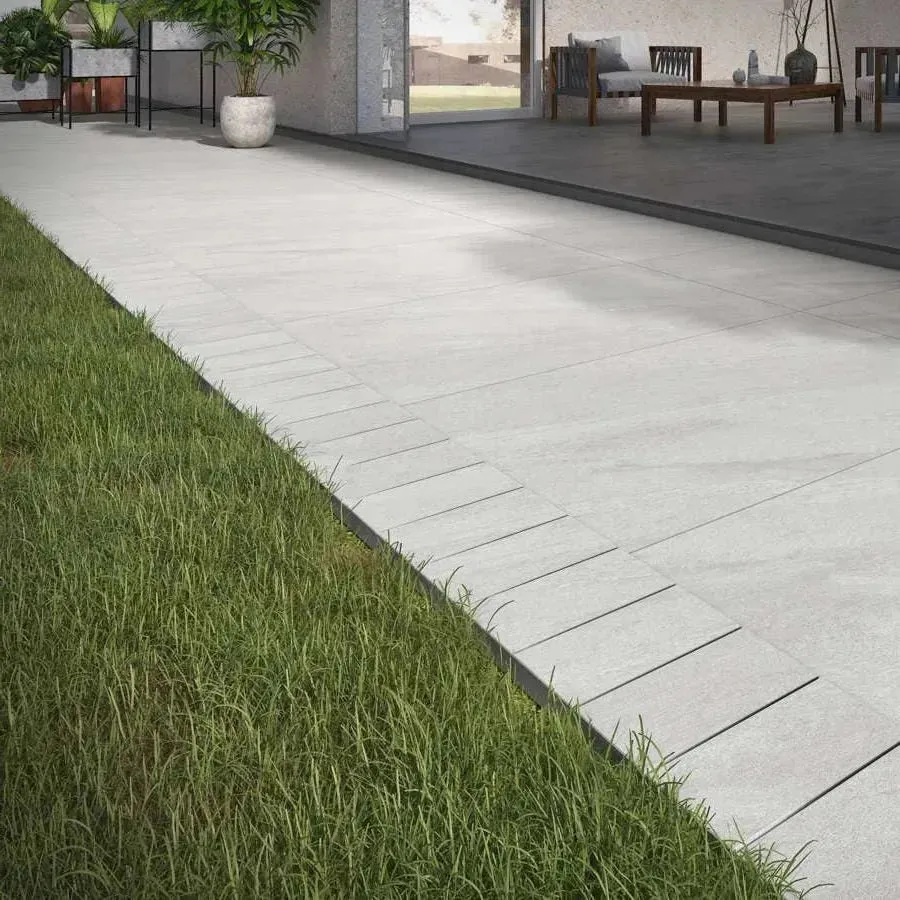 County Light Grey Porcelain Edging Setts 200x100x20 From £30.39/m2 - Image 4