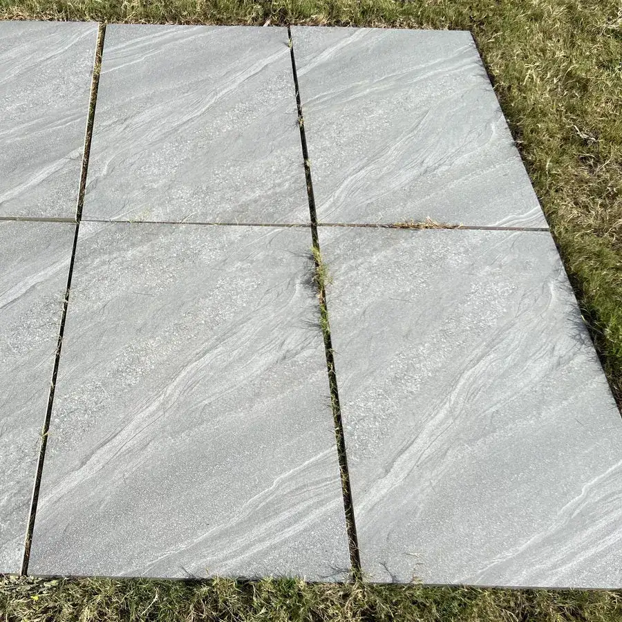 Crossover Grey Porcelain Paving Slabs 900x600x20 From £20.49/m2 - Image 3