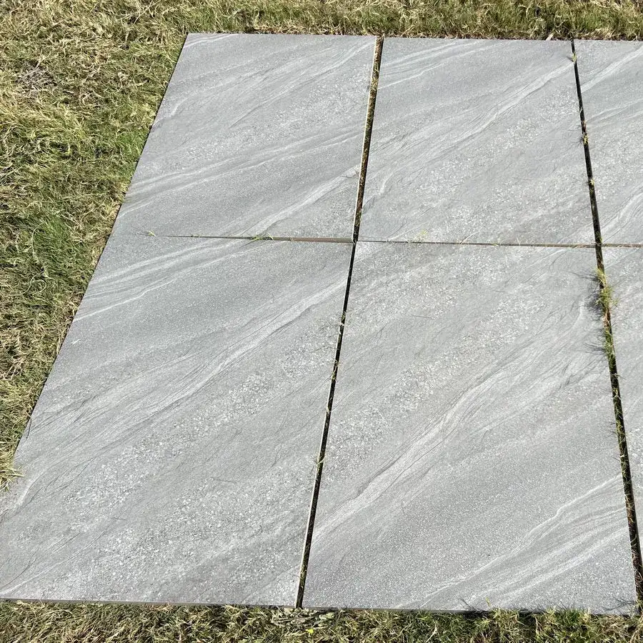 Crossover Grey Porcelain Paving Slabs 900x600x20 From £20.49/m2 - Image 4