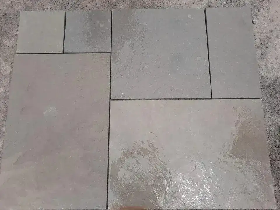 Dove Grey Limestone Paving Sawn Edge 600x600 22mm Cal. From £21.56/m2 - Image 6
