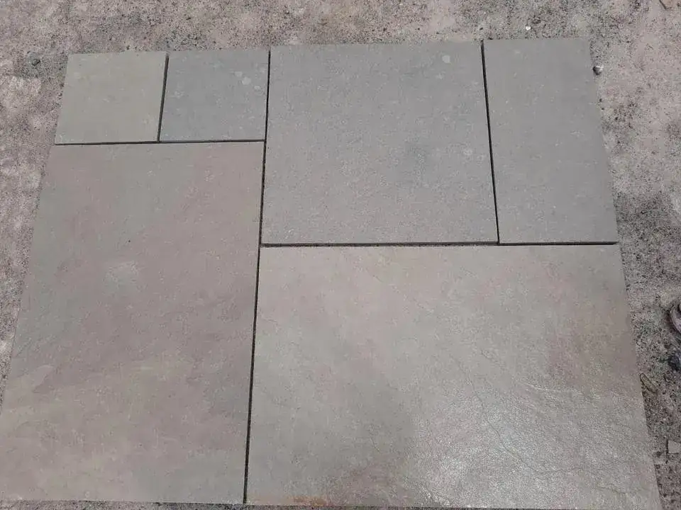 Dove Grey Limestone Paving Sawn Edge 600x600 22mm Cal. From £21.56/m2 - Image 9