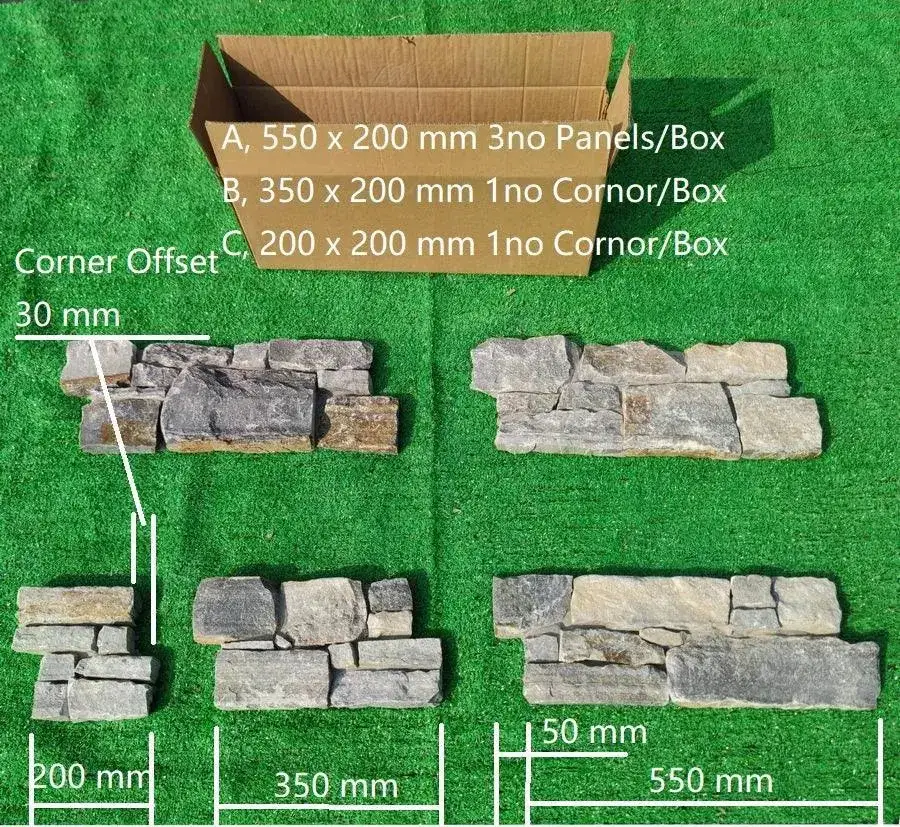 Nordic Stone Cladding, Blue Diamond Z Panels, From £49.19/m2 - Image 3