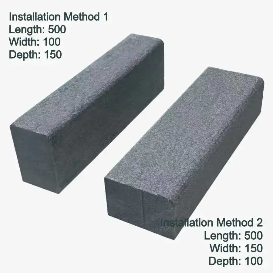 Granite Kerbs Edging Stones Blue Grey 500x150x100 From £11.99 - Image 4