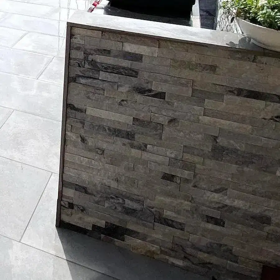 Ice Grey Sparkle Quartz Split Face Tiles 360x100 From £27.79/m2 - Image 3