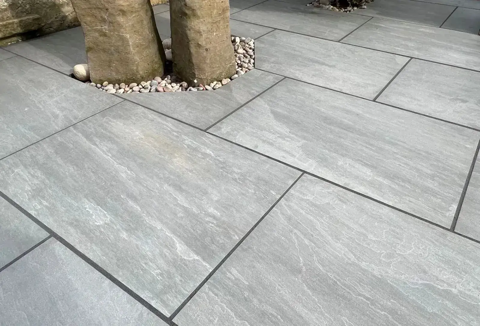 Silver Kandla Grey Porcelain Paving 900x600x20 From £21.38/m2 - Image 3