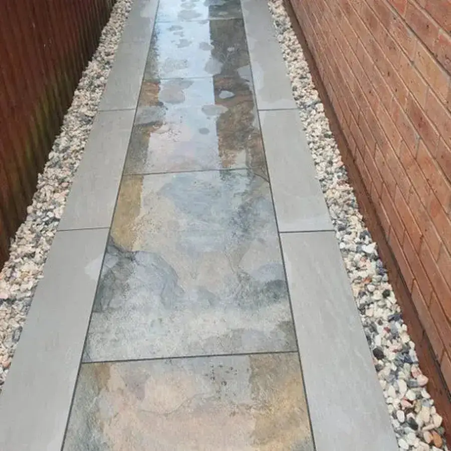Kandla Grey Porcelain Edging Planks 900x200x20 From £23.89/m2 - Image 6