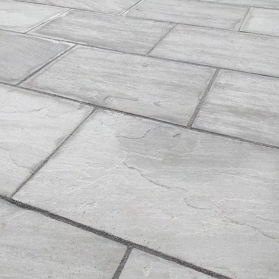 Kandla Grey Indian Sandstone Paving Slabs 900x600 22mm Cal. From £23.70/m2 - Image 7