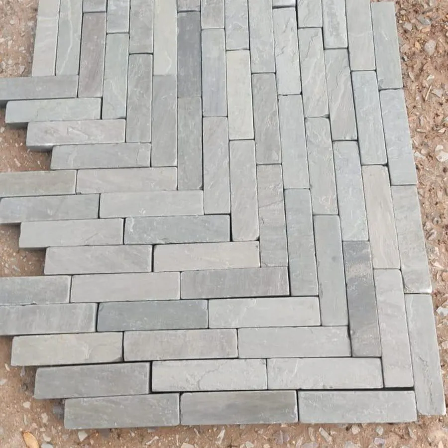 Kandla Grey Indian Sandstone Tumbled Pavers 200x50x40mm, From £53.99/m2 - Image 3