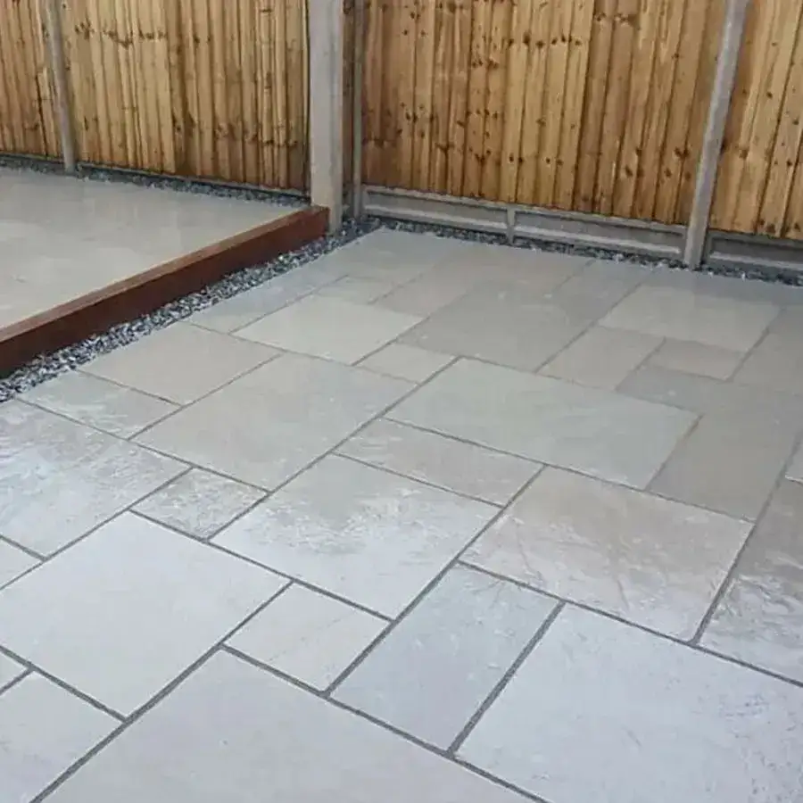 Kota Blue Limestone Paving Patio Packs, Sawn Edge 22mm Cal. From £21.19/m2 - Image 5