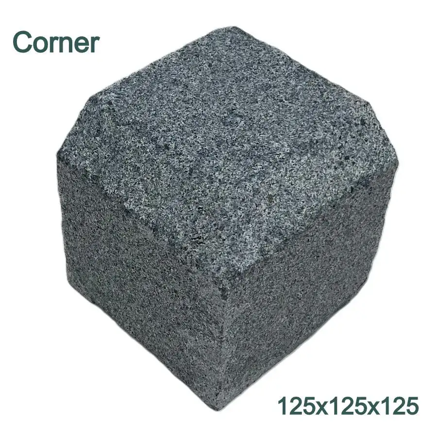 Granite Block Kerbs Mid Grey Edgings 125x125x100 From £2.82 - Image 3
