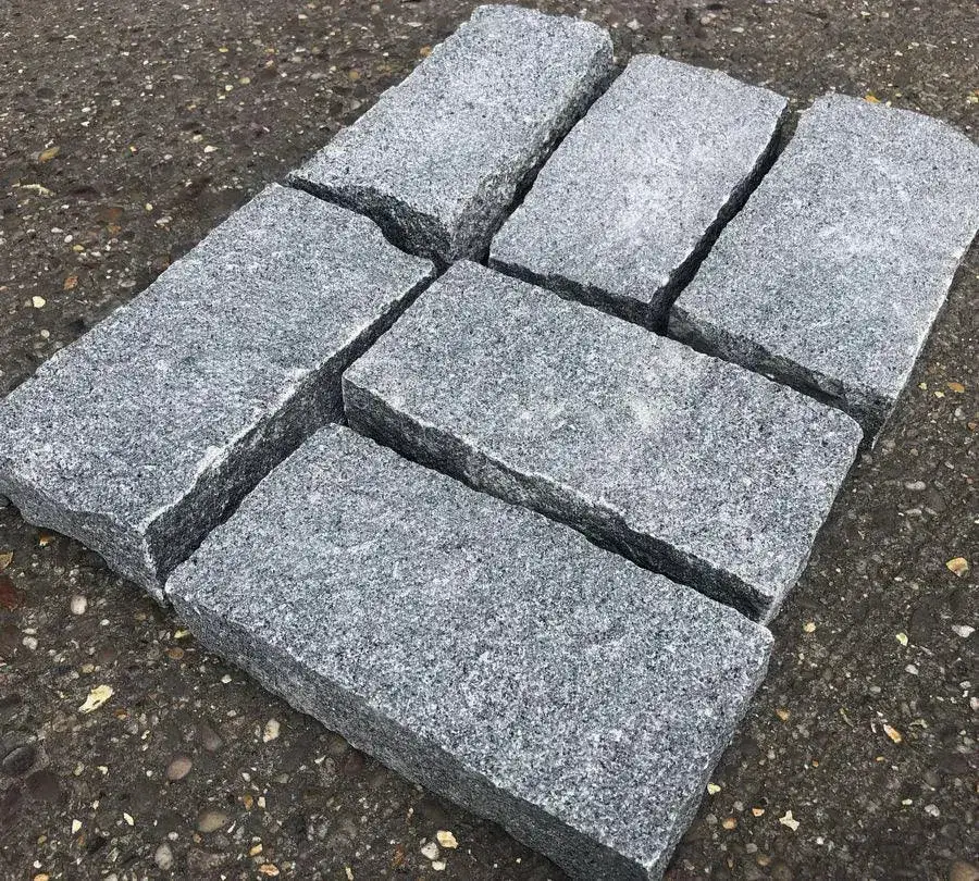 Granite Setts Cropped Blue Grey 200x100x50 From £59.99/m2 - Image 3