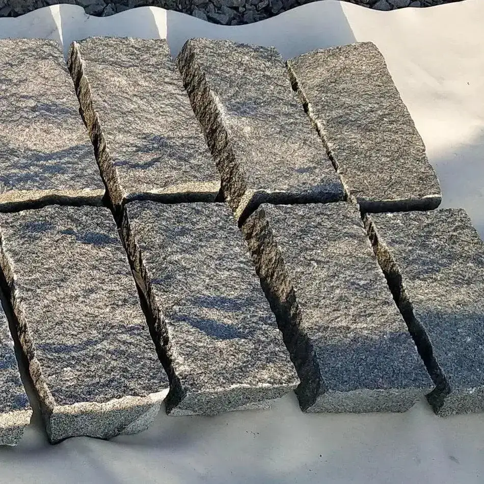 Granite Setts Cropped Blue Grey 200x100x50 From £59.99/m2 - Image 6