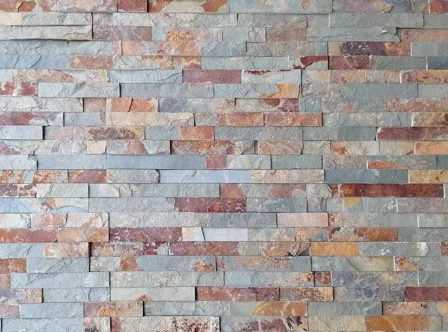 Multicolour Slate Split Face Tiles 550x150 From £26.89/m2 - Image 4