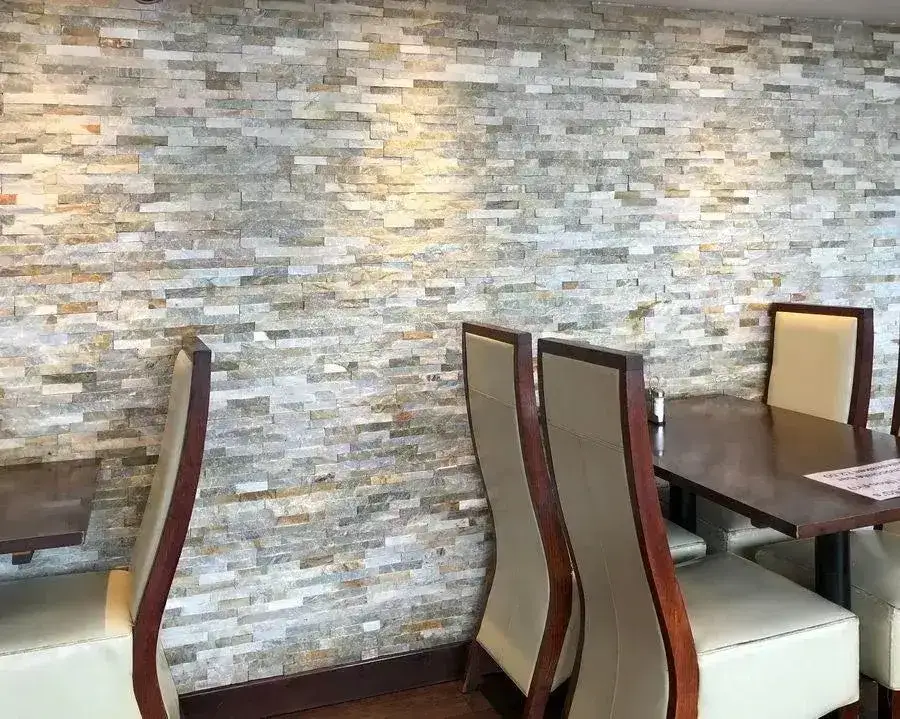 Oyster Quartz Split Face Tiles Cladding 550x150 From £29.69/m2 - Image 3