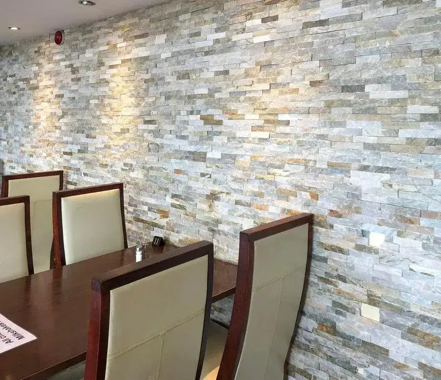 Oyster Quartz Split Face Tiles Cladding 550x150 From £29.69/m2 - Image 5