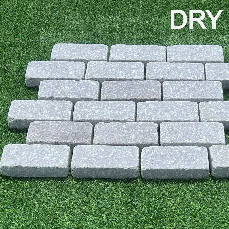 Rose Pink Sawn Granite Setts Tumbled 200x100x50mm From £55.79/m2 - Image 4