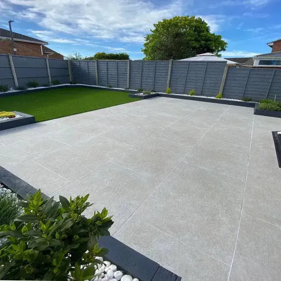 Ash Porcelain Paving Slabs Monolith 900x600x20 From £20.19/m2 - Image 4