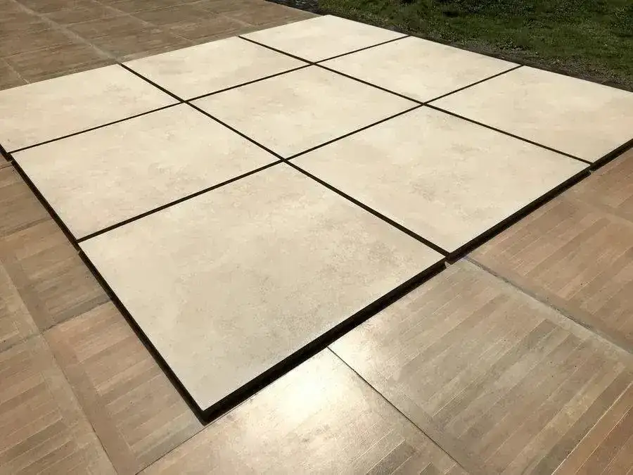Beige Cement Porcelain Paving Tiles 600x600x20 From £20.79/m2 - Image 4