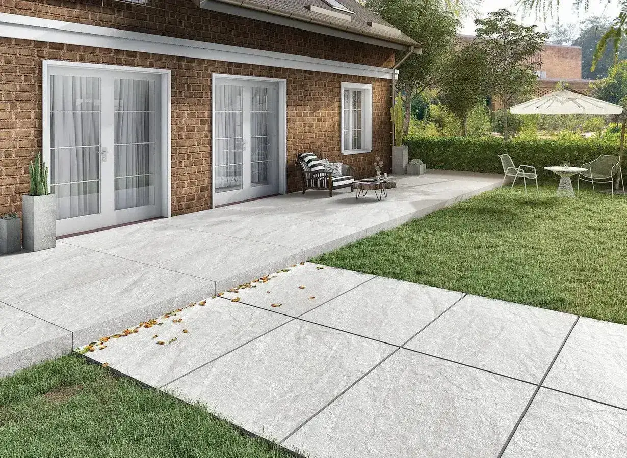 County Light Grey Porcelain Paving Slabs 900x600x20 From £20.50/m2 - Image 5