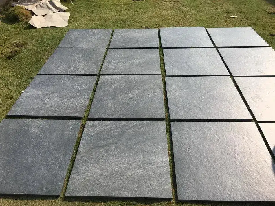 Hammerstone Nero Porcelain Paving Tiles 600x600x20 £20.79/m2 - Image 3