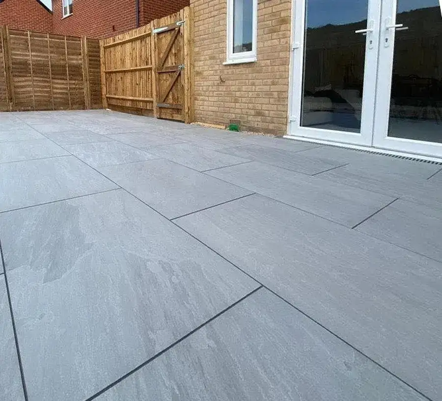 Kandla Grey Porcelain Paving Tiles 600x600x20 From £20.79/m2 - Image 5