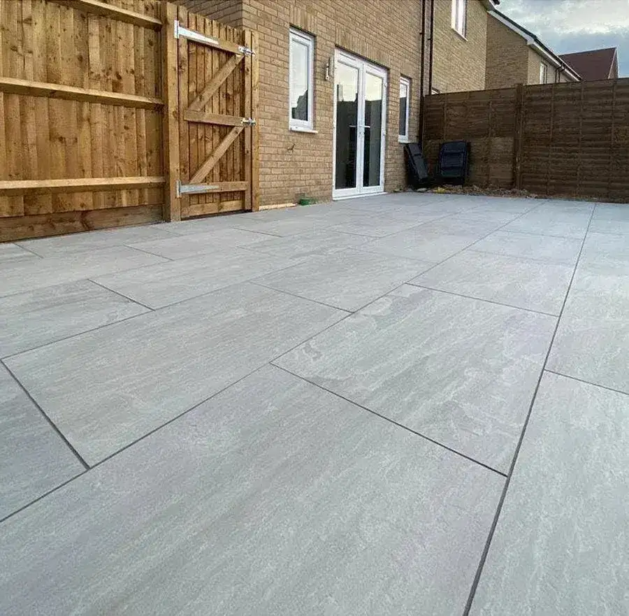 Kandla Grey Porcelain Paving Slabs 900x600x20 From £21.38/m2 - Image 5