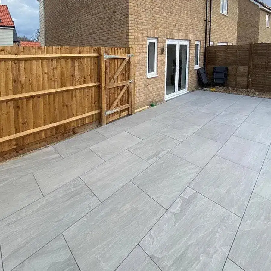 Kandla Grey Porcelain Paving Slabs 900x600x20 From £21.38/m2 - Image 6