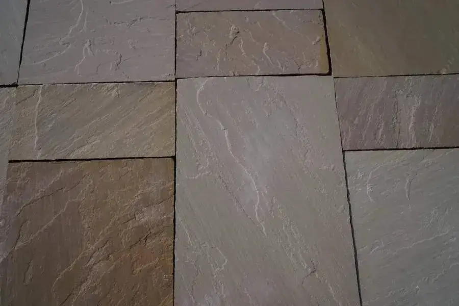 Raj Blend Indian Sandstone Paving Patio Packs 560 Series 3 Sizes 22mm Cal. From £19.59/m2 - Image 5