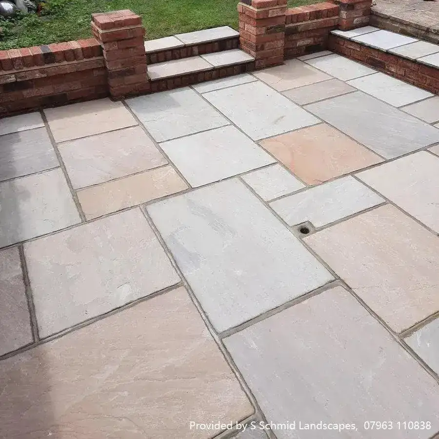 Raj Blend Indian Sandstone Paving 560 Series 5 Sizes 22mm Cal. From £18.99/m2 - Image 4