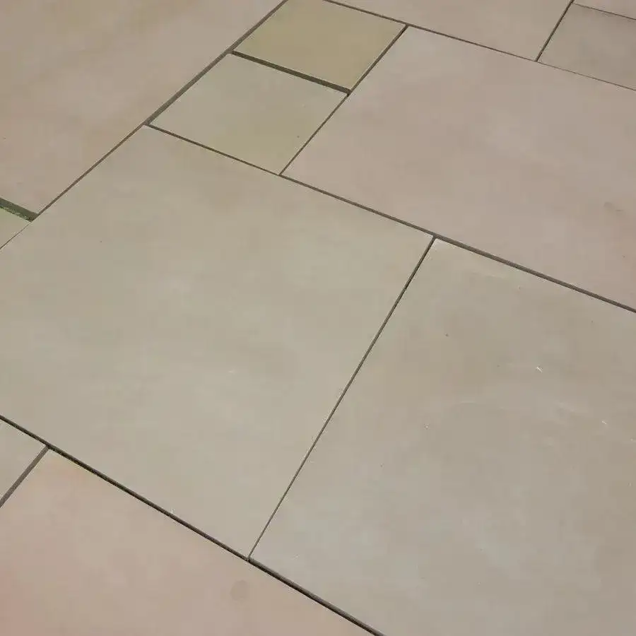 Raj Green Smooth Indian Sandstone Paving Sawn & Honed Patio Packs From £26.89/m2 - Image 6