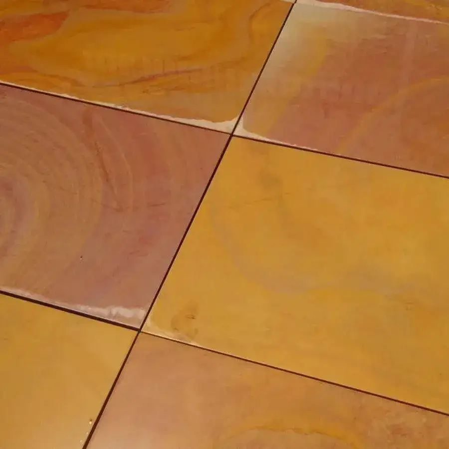 Rippon Buff Smooth Indian Sandstone Paving Sawn & Honed 900x600 From £26.69/m2 - Image 3