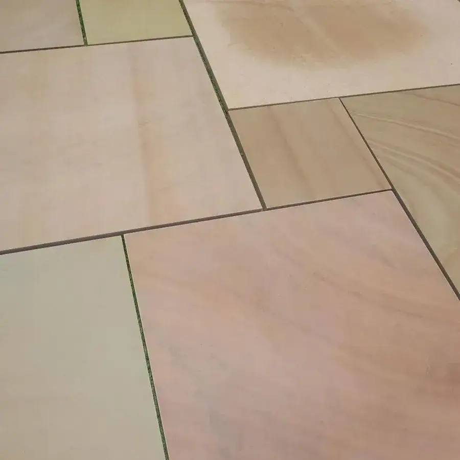 Rippon Buff Smooth Indian Sandstone Sawn & Honed Patio Packs From £26.62/m2 - Image 4