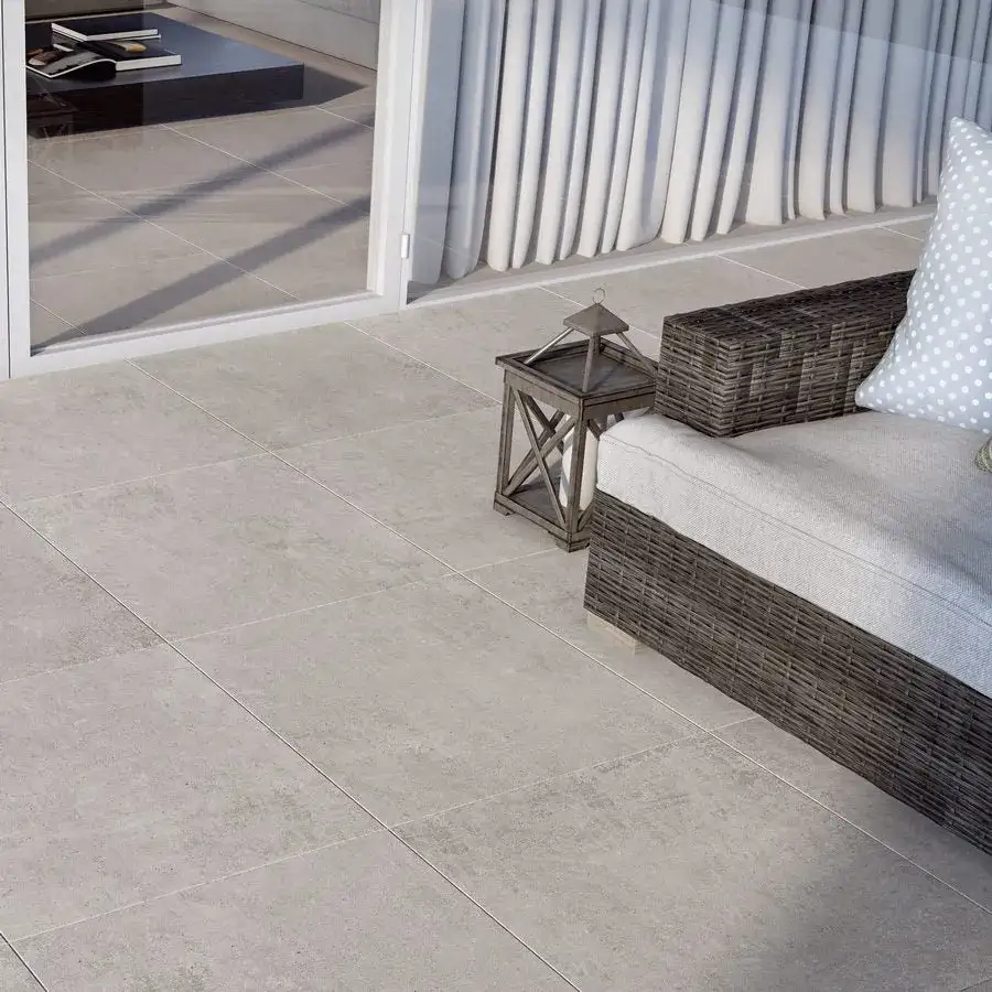 Rockland Grey Porcelain Paving Slabs 900x600x20 From £19.89/m2 - Image 3