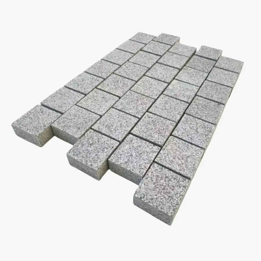 Sawn Granite Setts Silver Grey Edging Stones 100x100x50mm From £46.89/m2 - Image 3